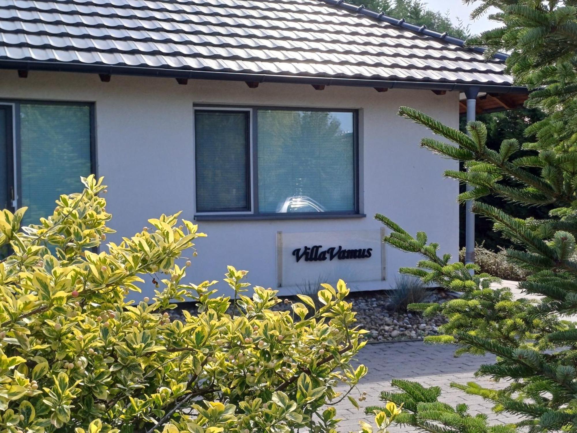 Villa Vamus Vendeg- Es Rendezvenyhaz Vamosszabadi Exterior foto