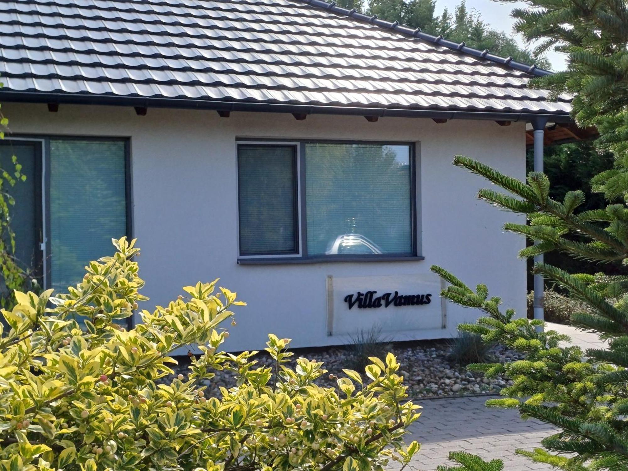 Villa Vamus Vendeg- Es Rendezvenyhaz Vamosszabadi Exterior foto